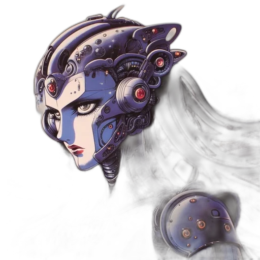 mask, robot, face, jewelry transparent PNG cut-out