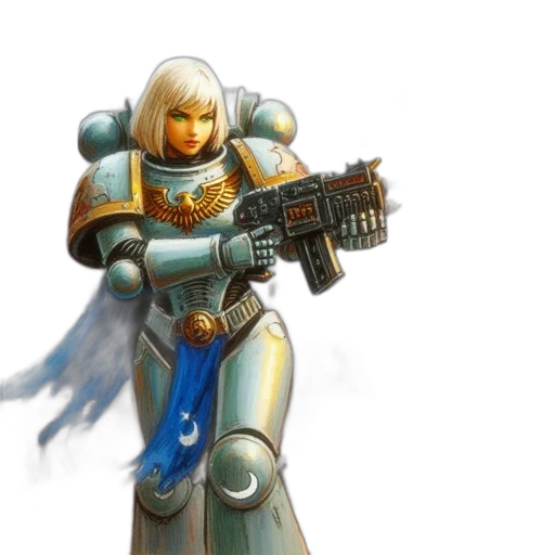 robot, weapon, concept art, fantasy art transparent PNG cut-out