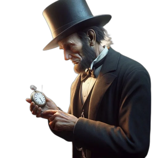 hat, bottle, staff, face transparent PNG cut-out