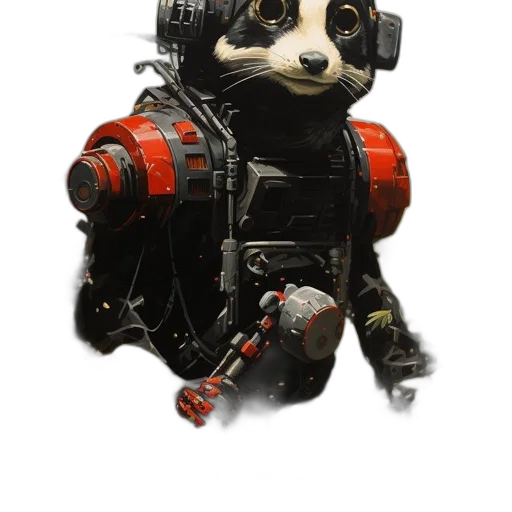robot, animal, creature, weapon transparent PNG cut-out