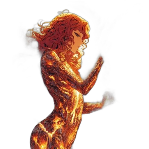dress, jewelry, hair, comic book art transparent PNG cut-out