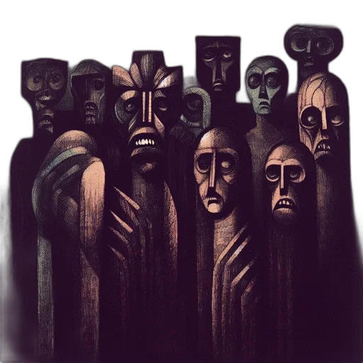 mask, face, staff, crown transparent PNG cut-out