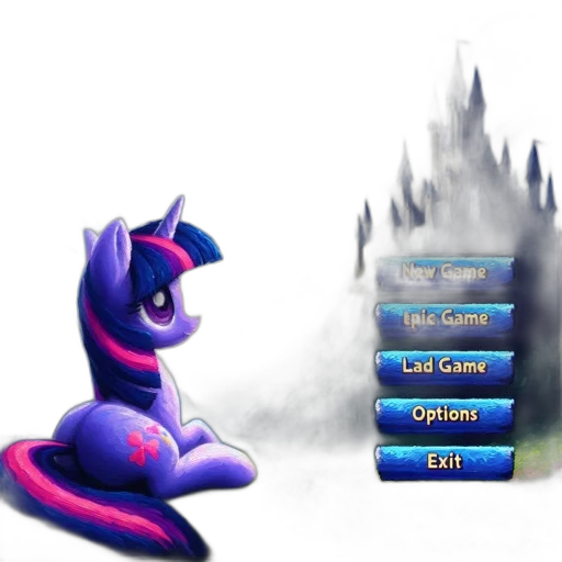dragon, staff, creature, vaporwave transparent PNG cut-out