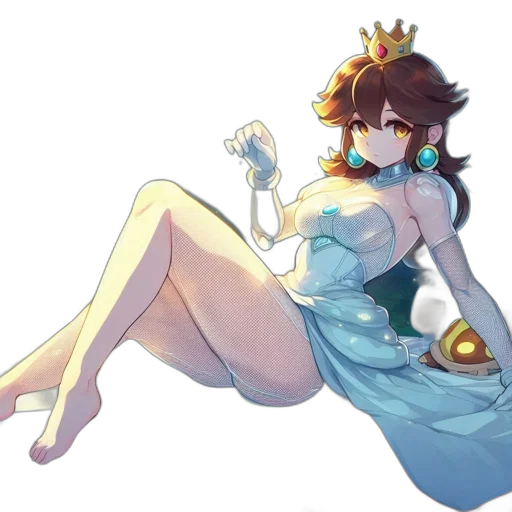 crown, dress, staff, sword transparent PNG cut-out