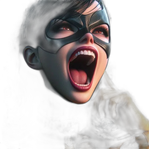 mask, face, creature, animal transparent PNG cut-out