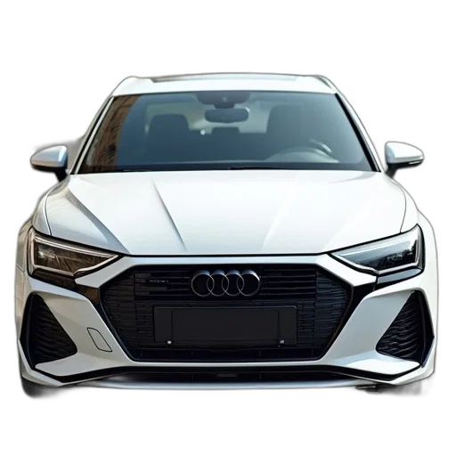 car, photorealistic, 3d render, white transparent PNG cut-out