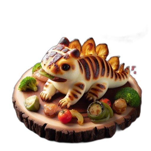 food, dragon, animal, creature transparent PNG cut-out