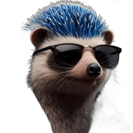 animal, creature, hat, staff transparent PNG cut-out