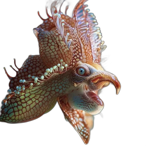 dragon, creature, animal, crown transparent PNG cut-out