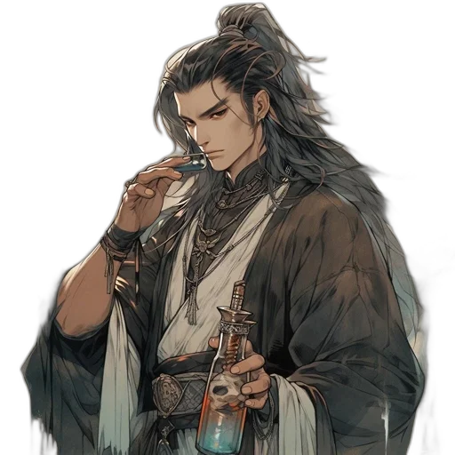 staff, concept art, fantasy art, pixel art transparent PNG cut-out