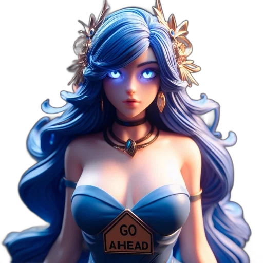 dress, crown, jewelry, fantasy art transparent PNG cut-out
