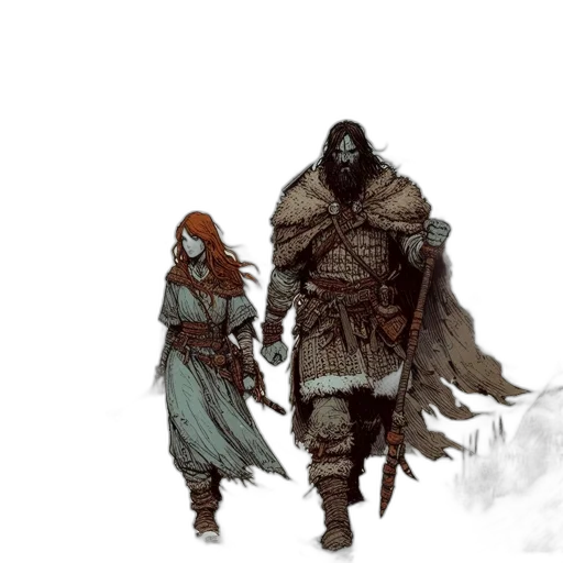 sword, concept art, fantasy art, comic book art transparent PNG cut-out