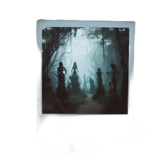 mask, tree, umbrella, concept art transparent PNG cut-out