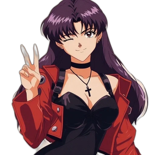 jacket, staff, weapon, anime transparent PNG cut-out