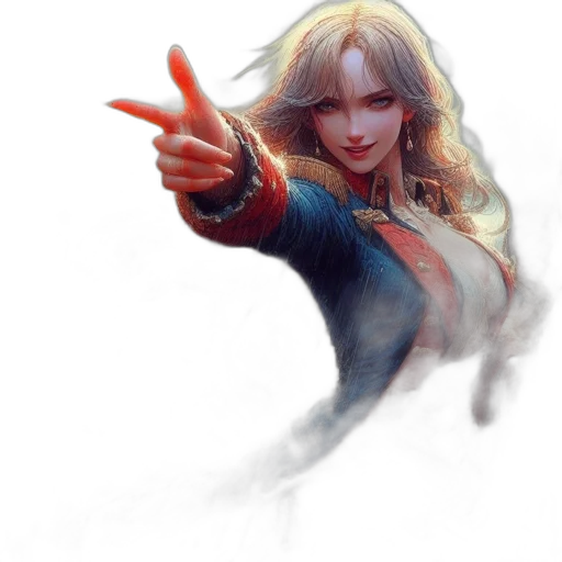 weapon, staff, face, fantasy art transparent PNG cut-out