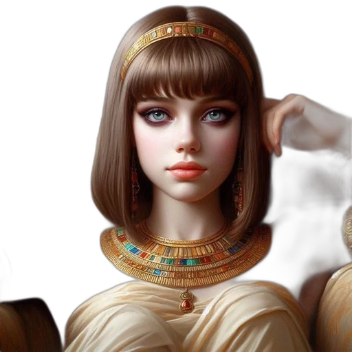 jewelry, crown, face, robot transparent PNG cut-out