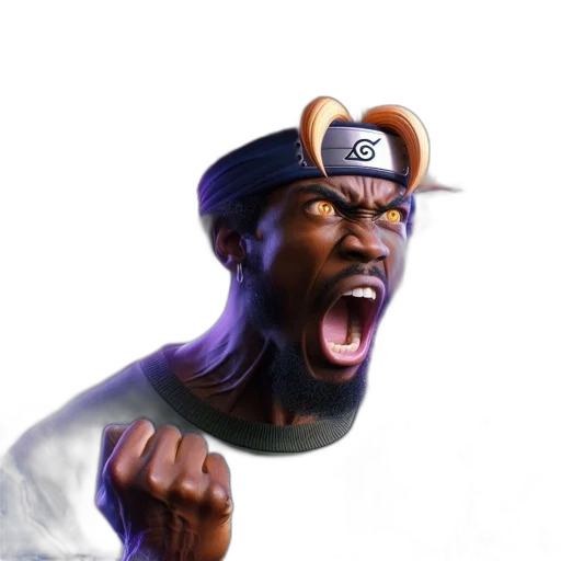 hat, animal, face, staff transparent PNG cut-out