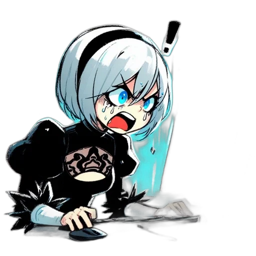 staff, robot, weapon, jacket transparent PNG cut-out