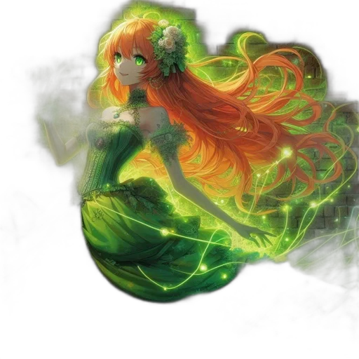 dragon, hair, fantasy art, concept art transparent PNG cut-out