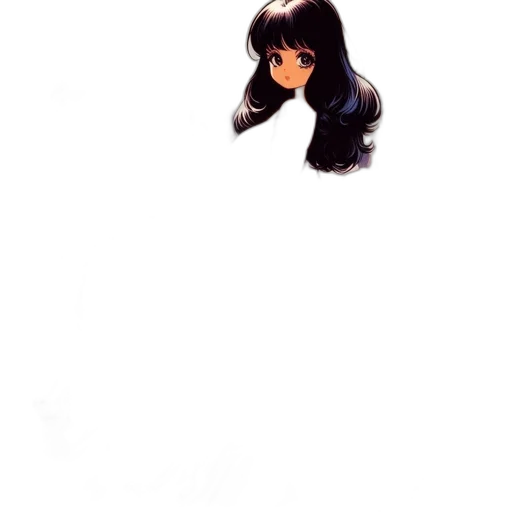 hair, face, creature, robot transparent PNG cut-out