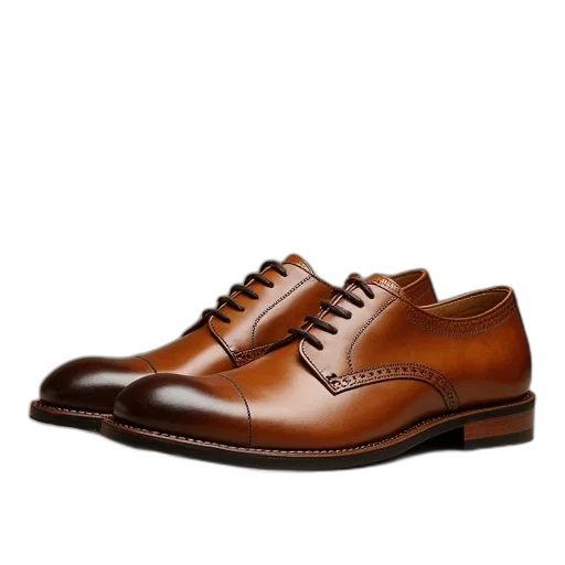 shoes, derken, derbys, lace transparent PNG cut-out