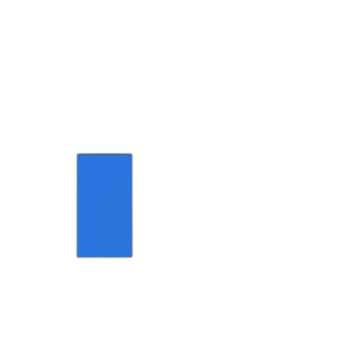 robot, pixel art, blue, monochrome transparent PNG cut-out