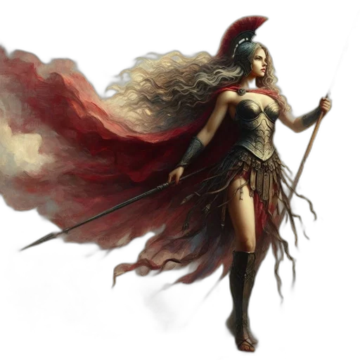 fantasy art, concept art, comic book art, photorealistic transparent PNG cut-out