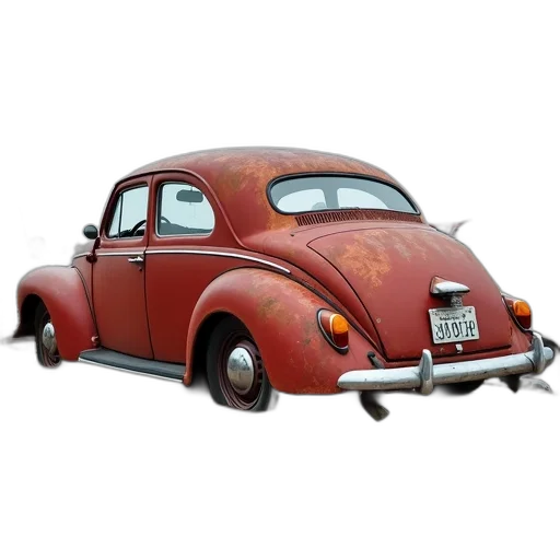 car, animal, 3d render, photorealistic transparent PNG cut-out