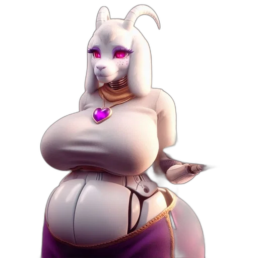 robot, dress, staff, animal transparent PNG cut-out