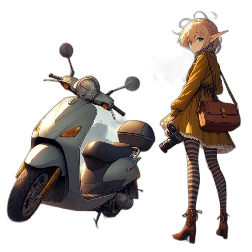 jacket, robot, car, animal transparent PNG cut-out