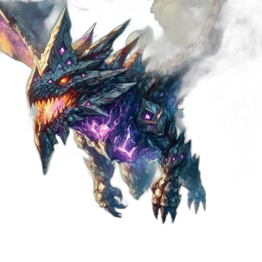 dragon, creature, animal, weapon transparent PNG cut-out