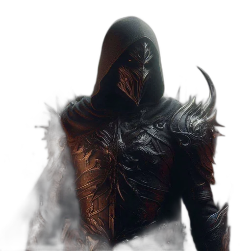 mask, jacket, creature, dragon transparent PNG cut-out