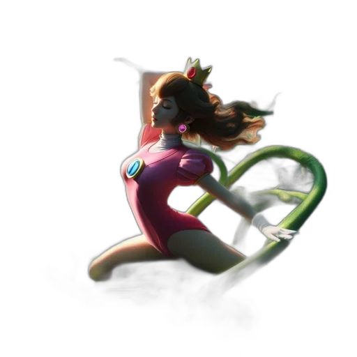 hair, weapon, staff, concept art transparent PNG cut-out