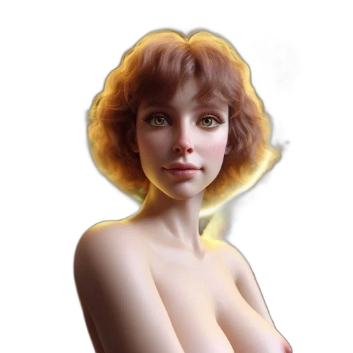 face, dress, robot, hair transparent PNG cut-out