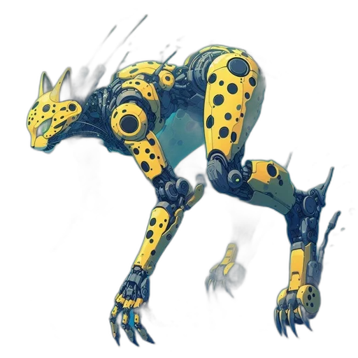 robot, creature, animal, weapon transparent PNG cut-out