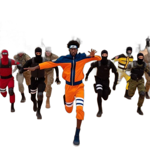 concept art, comic book art, outer space, desert transparent PNG cut-out