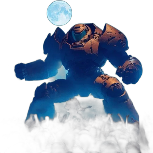 robot, creature, mask, concept art transparent PNG cut-out