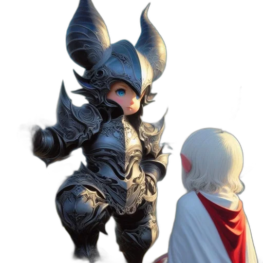 dragon, mask, sword, creature transparent PNG cut-out