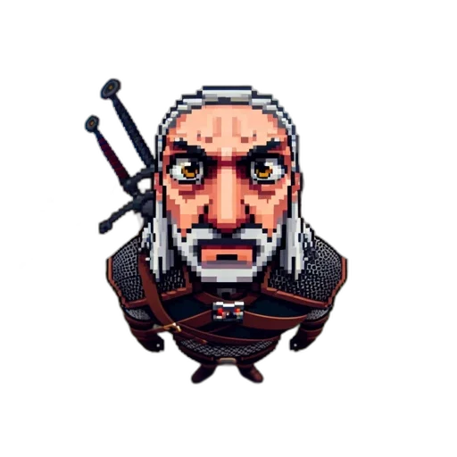 face, staff, weapon, creature transparent PNG cut-out