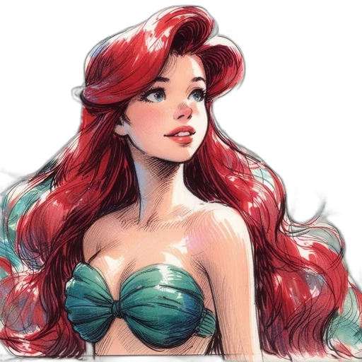 watercolor, comic book art, fantasy art, concept art transparent PNG cut-out