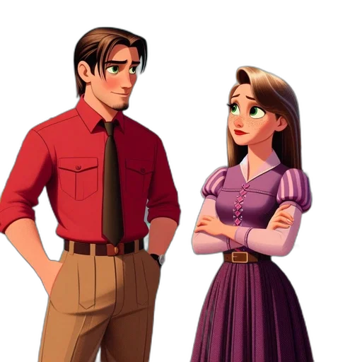 dress, 3d render, concept art, cartoon transparent PNG cut-out