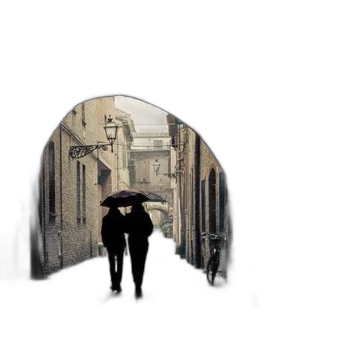 umbrella, hat, mask, jacket transparent PNG cut-out