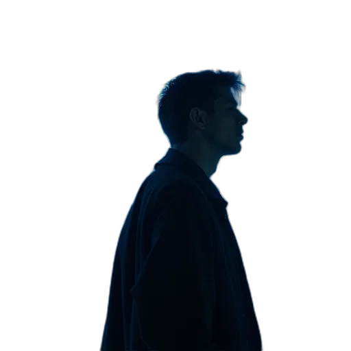 jacket, face, staff, robot transparent PNG cut-out