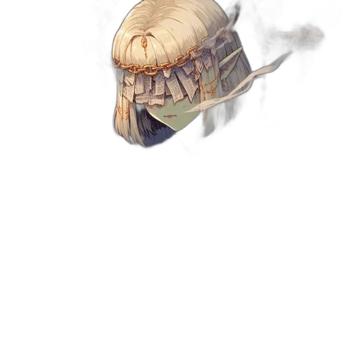 creature, mask, hair, hat transparent PNG cut-out