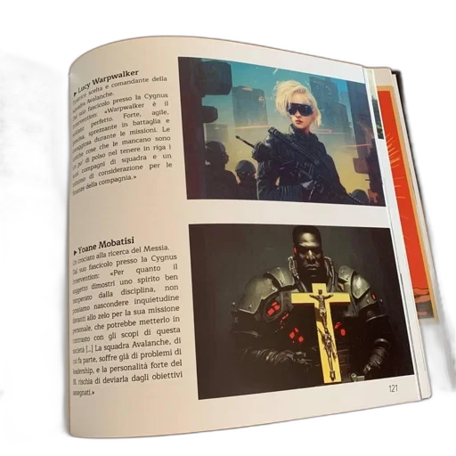 concept art, book, page, illustrations transparent PNG cut-out
