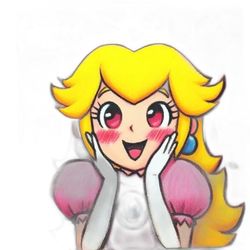 staff, hair, face, anime transparent PNG cut-out