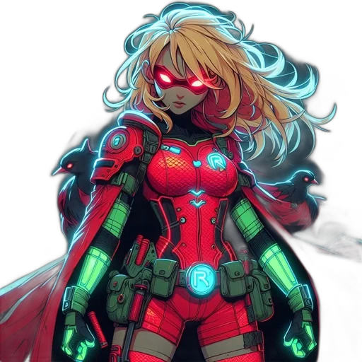 comic book art, concept art, anime, pixel art transparent PNG cut-out