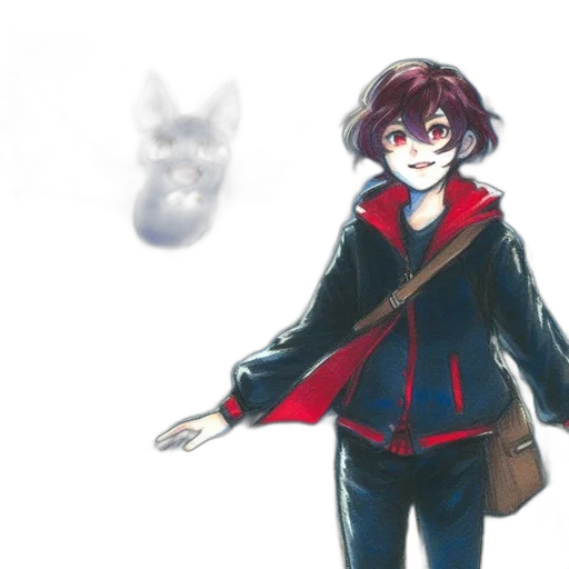 jacket, weapon, mask, creature transparent PNG cut-out