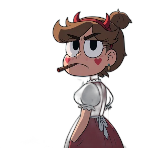 dress, crown, staff, face transparent PNG cut-out