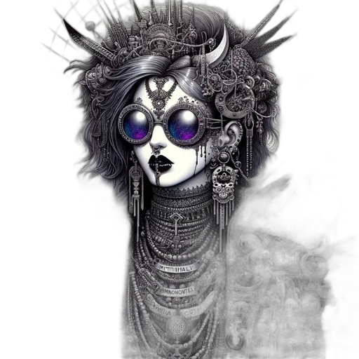 jewelry, mask, crown, face transparent PNG cut-out